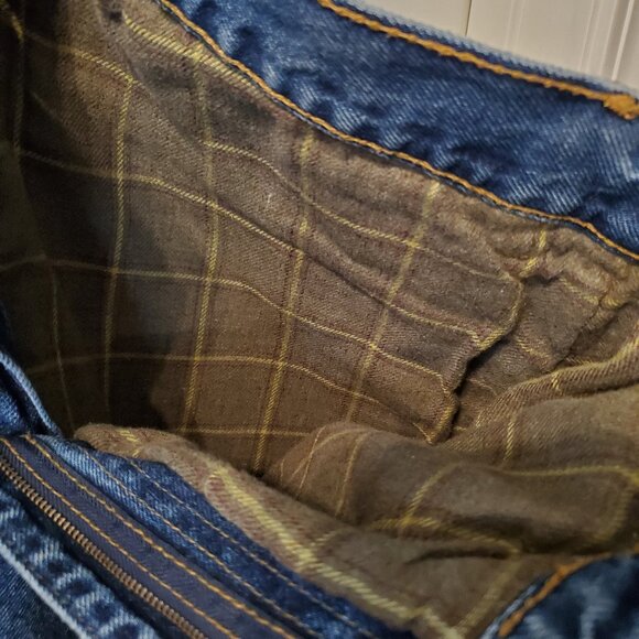 Men's Burry Lane Lined Jeans 36x32 Great for Those Cold Days - Picture 4 of 5